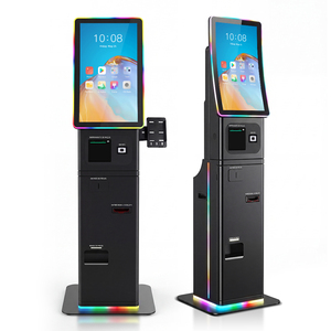 Chiosco da terra da 23,6 pollici con riciclatore di contanti e supporto SDK per Checkout/CTI/TVM/POS, <span class=keywords><strong>ricarica</strong></span> self-service/gaming/casinò - Product Image 2