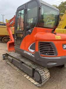 Excavatrice Juefu Excavatrice d'occasion 6 tonnes Doosan DH60 DH60-7 prix MINI pelle sur chenilles - Product Image 6