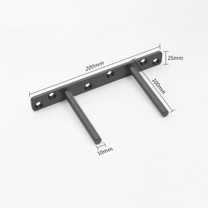 Supports d'étagère flottants invisibles Heavy Duty, <span class=keywords><strong>Support</strong></span> aveugle en métal en T dissimulé, Fixé au mur - Product Image 4