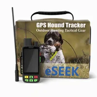 Traceur GPS pour chien 4G GSM, localisateur de chien de chasse, boussole électronique, étanche IP68, application Android, autonomie de la batterie >48h, haute définition