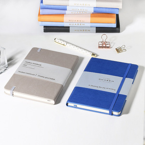 <b>A4</b> A5 B5 Leather Journal Agenda Monthly Weekly <b>Planner</b> Hardcover Notebook With Custom Printed - Product Image 3