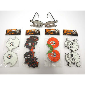 Occhiali di Carta per Halloween, Temi Assortiti - Product Image 1