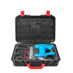 Pistolet à clous à gaz <span class=keywords><strong>sans</strong></span> <span class=keywords><strong>fil</strong></span> au lithium pour la maison Pistolet à clous droit non collé Pistolet à clous pour la décoration du bois - Product Image 6