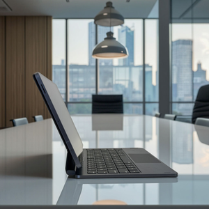 Чехлы-клавиатуры Metal Feel Magic для <span class=keywords><strong>Samsung</strong></span> <span class=keywords><strong>Galaxy</strong></span> Tab S9, S11, S10 FE с гнездом для стилуса, мультитач-трекпадом и настройкой языка - Product Image 4