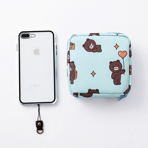 Ad alta capacità sacchetto di immagazzinaggio di corsa sacchetto cosmetico di immagazzinaggio del tovagliolo sanitario assorbenti igienici tovagliolo quadrato sacchetto Dei Monili del sacchetto Dell'organizzatore - Product Image 5