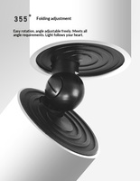 Spot LED orientable sur rail, design cylindrique divisé, réglage multi-angle, réflecteur anti-éblouissement profond pour boutiques, murs d'art et bijouteries