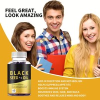 Gummies Meelefu à l'huile de graines noires et au miel, certifiées Halal, Gummies aux graines noires et à l'Ashwagandha, Stimulant immunitaire et Complément bien-être