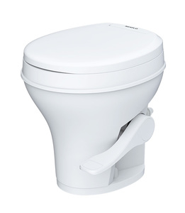 Inodoro Portátil Moderno para Autocaravanas y Casas Rodantes SEA FLO con Operación por Pedal y Ajuste de Presión de Agua - Product Image 6