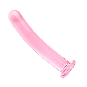 Sexy pink crystal dildo, glass <b>vibrator</b>, anal beads, anal plug, chrysanthemum sex toy wholesale. - Product Image 1