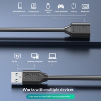 Câble d'extension USB 3.0 en cuivre pour souris, clavier, contrôleur de maison intelligente