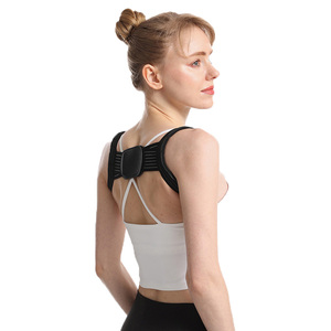 Venta al por mayor Unisex parte superior del cuerpo Corrector de postura clavícula <span class=keywords><strong>espalda</strong></span> soporte corrección <span class=keywords><strong>espalda</strong></span> hombros rectos Brace correa para hombres mujeres - Product Image 2