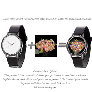 中学生定制石英手表新款卡通哪吒攻击黑社会独特利基20毫米亚克力指针 - Product Image 3