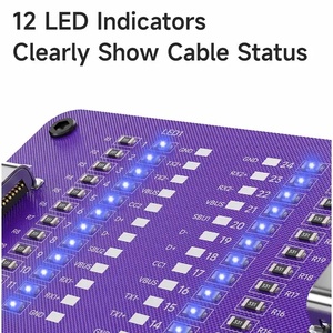 Probador de <span class=keywords><strong>Cable</strong></span> de carga MECHANIC para <span class=keywords><strong>iPhone</strong></span> Android, herramienta de reparación de teléfono de verificación de continuidad de <span class=keywords><strong>Cable</strong></span> de carga rápida tipo C de doble extremo - Product Image 3