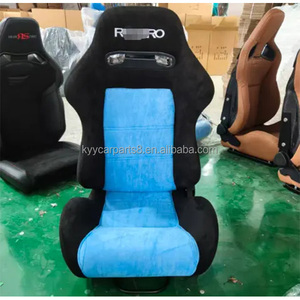Siège Recaro en velours noir modifié MRK, pièces de siège de voiture JDM pour siège de course <span class=keywords><strong>Sparco</strong></span> en carbone - Product Image 1