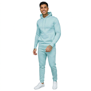 Sweat à capuche unisexe pour couple, style streetwear hip-hop décontracté, en polaire unie, séchage rapide, respirant, couleur personnalisable - Product Image 1