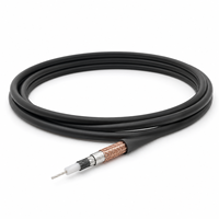 Câble triaxial SC-22 Sub-fA à très faible bruit, plaqué argent, revêtement graphite, pour test de précision Keithley 6430 Femtoamp SMU