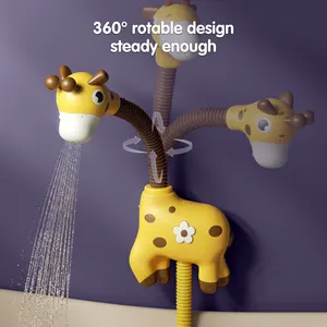 Tumama Baby Bad Speelgoed Spuiten Water Speelgoed Set Elektrische Giraffe Baby Douche Bad Water Sprinkler Bad Tijd Speelgoed Voor peuters