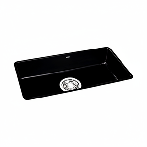 [BAEKJO] ENAMEL 860 BLACK <b>Scratch</b> Resistant SinkBowl with High Strength Core for Extended Durability - Product Image 2