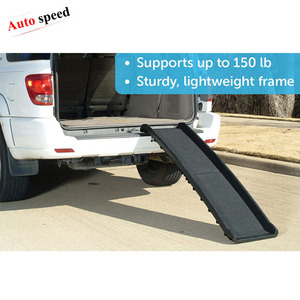 VENTE FLASH Rampe antidérapante pour animaux de compagnie pour <span class=keywords><strong>Jeep</strong></span> Wrangler JL JK TJ <span class=keywords><strong>YJ</strong></span> et universelle, deux pliages pour un rangement simple, accessoires de voiture - Product Image 2