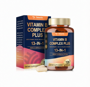 <span class=keywords><strong>Complesso</strong></span> Vitaminico B 13-in-1 con C, D3, K2 per Supporto Energetico e del Sistema Nervoso, 120 Capsule, Disponibile OEM/ODM - Product Image 5