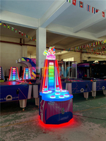 Aire de jeux d'arcade Fabricant de machines de jeu à pièces en euros Clown amusant Équipement de jeu pour enfants Prix