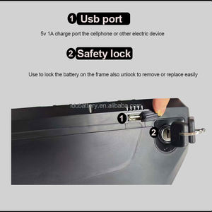 Batterie de vélo électrique Hailong 48v 16ah 17.5ah KOBRA FatBike V1.2 Noir REVOM ECargo the Cafe Racer CR2 CycleDenis Ranger <span class=keywords><strong>VTC</strong></span> TREKKER - Product Image 6