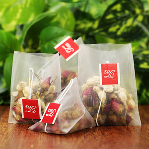 פירמידה PLA תה ירוק רשת שקיות תה סיבי תירס אריזה מתכלה שקיות תה - Product Image 3