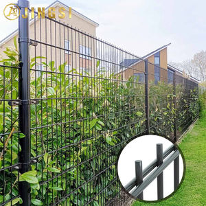 <span class=keywords><strong>Panneau</strong></span> de clôture en treillis soudé en acier galvanisé à double fil 2D, modèle 868, pour usine - Product Image 1