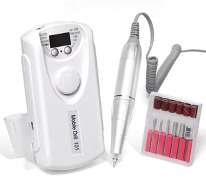 Electric Nail Drill Professional 30000RPM Rechargeable Portable Nail <b>File</b> with 5 Heads for Acrylic Hand Care - Product Image 3