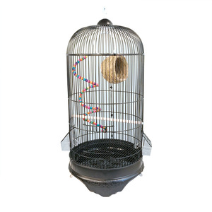 批发豪华鸟类繁殖笼高架大型鹦鹉金属笼 - Product Image 5