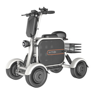 Scooter Eléctrico de Movilidad Plegable de 4 Ruedas para Personas Mayores, con Capacidad para Transportar Mascotas - Product Image 5