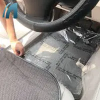 Pe temporal Protector de cine para el coche automotriz alfombra superficie de película de protección