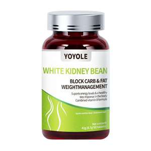 Beyaz börülce bitkisel hizmet başına 60 Vegan kapsül karbonhidrat engelleyici kilo kaybı ve yetişkinler için saç büyüme takviyesi - Product Image 1