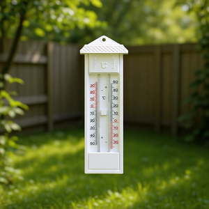 เทอร์โมมิเตอร์ Tfa-Dostmann Maxi Mini ขนาด 23 ซม. สีขาว เครื่องวัดอุณหภูมิภายนอกและภายในอาคาร - Product Image 3