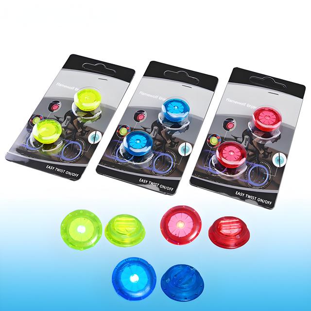 Waterproof Plastic Bike Spoke Lights Mini LED for Bicycle Kids Accessories Night Riding Decorations