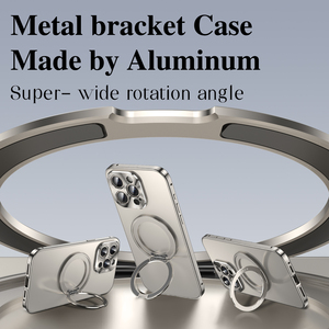 Tốt nhất Trung Quốc giá thấp vỏ điện thoại di động cho điện thoại lắp ráp điện thoại 17 16 15 14 13 Pro Max trường hợp xoay từ tính Sạc Đứng - Product Image 2