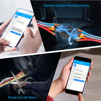 Localizador GPS para Vehículos Concox Jimi IoT GT810 RFID X3 X3-MN con Función de Comunicación Bidireccional