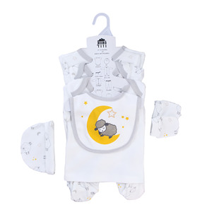 Conjunto <span class=keywords><strong>de</strong></span> 8 piezas al por mayor 100% algodón <span class=keywords><strong>ropa</strong></span> <span class=keywords><strong>de</strong></span> bebé recién <span class=keywords><strong>nacido</strong></span> traje <span class=keywords><strong>de</strong></span> regalo mameluco mono babero <span class=keywords><strong>ropa</strong></span> <span class=keywords><strong>de</strong></span> niños - Product Image 6