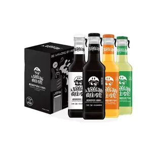 Crazy Pawnee Craft Soda Limón Hierba DE TRIGO Jugo Agua con gas Bebida 275ml 0 azúcar 0 calorías 0 grasa - Product Image 1