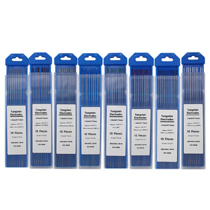 10 unidades de electrodos de tungsteno panchromáticos de 1.0x175 mm, varillas de tungsteno para máquina de soldar con función TIG - Product Image 1