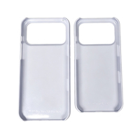 Coque de téléphone personnalisée en sublimation 3D, protection simple couche, anti-collision, anti-chute, coque 3D Snap pour iPhone 18 Series
