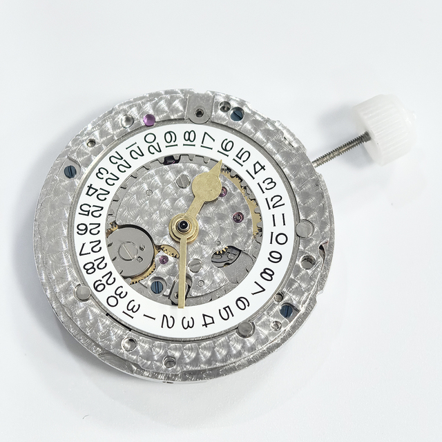 3285 GMT 4 Hand Automatic Mechanical Movement Blue Balance Wheel Men's Watch Movement VR3285 for 126710