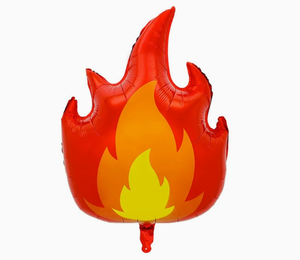 Ballons en aluminium en gros <span class=keywords><strong>pour</strong></span> la décoration <span class=keywords><strong>de</strong></span> fête d'anniversaire d'enfants sur le thème des pompiers : protection incendie, <span class=keywords><strong>camion</strong></span> <span class=keywords><strong>de</strong></span> pompiers, flammes, extincteur - Product Image 4