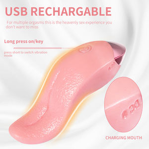 Realistischer Zungenvibrator - das beliebte, angenehme Stimulations-Spielzeug für Männer und Frauen - Product Image 4