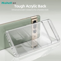 Coque Antichute et Antichoc Transparente Souple en TPU PC pour Google Pixel 7 Pro