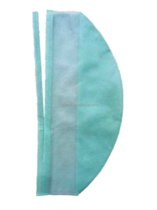 قبعات جراحية طبية غير منسوجة للاستخدام مرة واحدة بالجملة مع أربطة على شكل قارب ومطاطية، معتمدة من CE، ماركة <span class=keywords><strong>TOPMED</strong></span> - Product Image 4