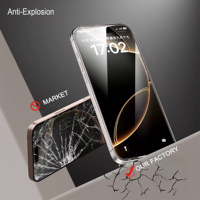 Boîte Magique Anti-Poussière pour Protection d'Écran iPhone 17 16 15 14 13 12 Pro Max 18 – Film en Verre Trempé à Installation Facile avec Alignement Automatique