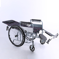 Fauteuil roulant pliant léger manuel Portable complet pour personnes âgées enceintes handicapées