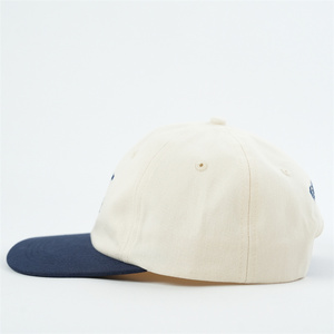 Casquettes <span class=keywords><strong>Snapback</strong></span> non structurées en coton personnalisées, logo brodé 6 panneaux Chapeaux de papa style bord courbe Littel - Product Image 4