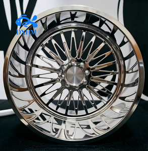 Rines Forjados Pulidos para Autos <span class=keywords><strong>de</strong></span> Pasajeros 8x5.5 8x6.5 8x170 20 22 24 26 Pulgadas, Rines Forjados para Ford, Land Rover, Dodge - Product Image 4